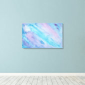 波に乗る キャンバスプリント (インサイチュ (ウッドフロア))