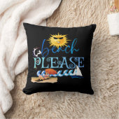 波に乗る クッション (ブランケット)