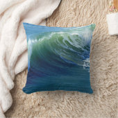 波に乗る クッション (ブランケット)