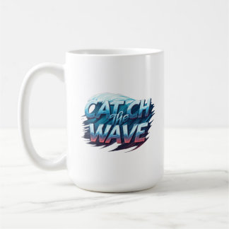 波に乗る コーヒーマグカップ