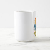 波に乗る コーヒーマグカップ (中央)