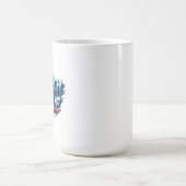 波に乗る コーヒーマグカップ (中央)