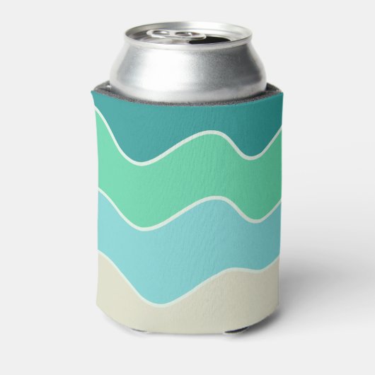 波に乗る 缶クーラー (缶裏面)