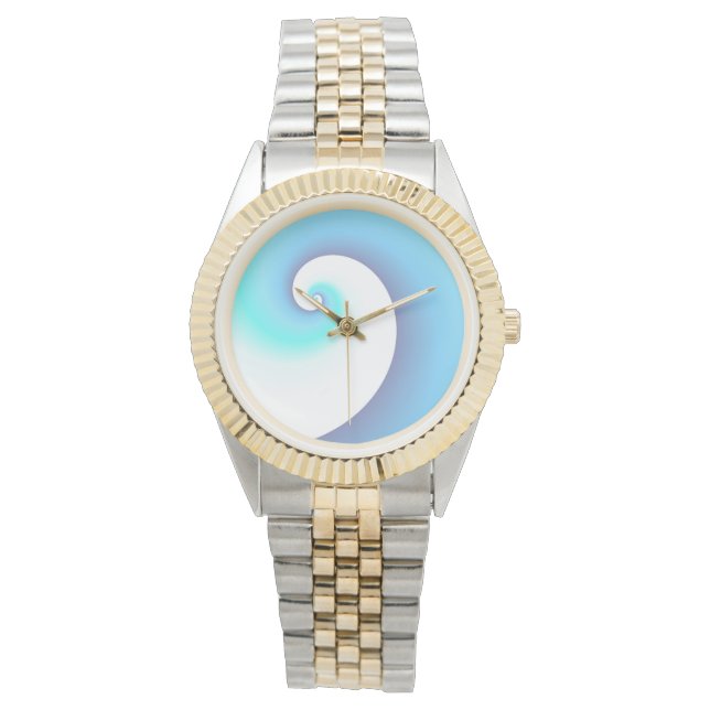 波に乗る 腕時計 (正面)