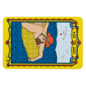 波に乗る_A_冷蔵庫 マグネット (横)