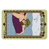 波に乗る_C_冷蔵庫 マグネット (横)