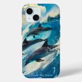 波に乗る Case-Mate iPhoneケース (裏面)