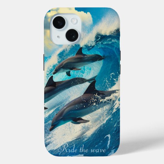 波に乗る Case-Mate iPhoneケース (裏面)