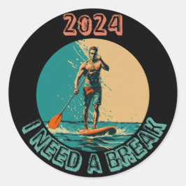 波に乗る：supパドルボードサーフィン版 ラウンドシール