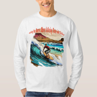 波に乗る Tシャツ