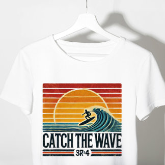 波に乗る Tシャツ