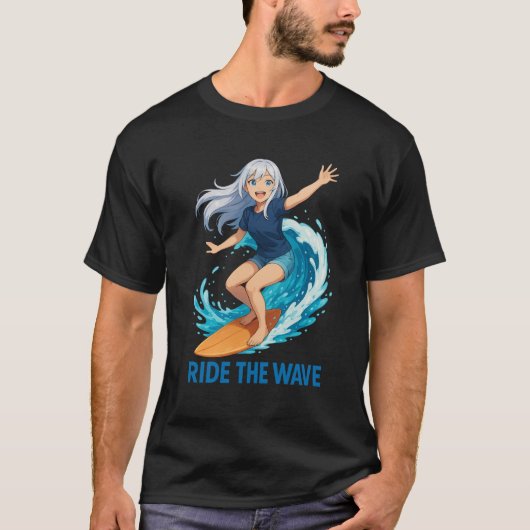 波に乗れ Nova Tシャツ (正面)