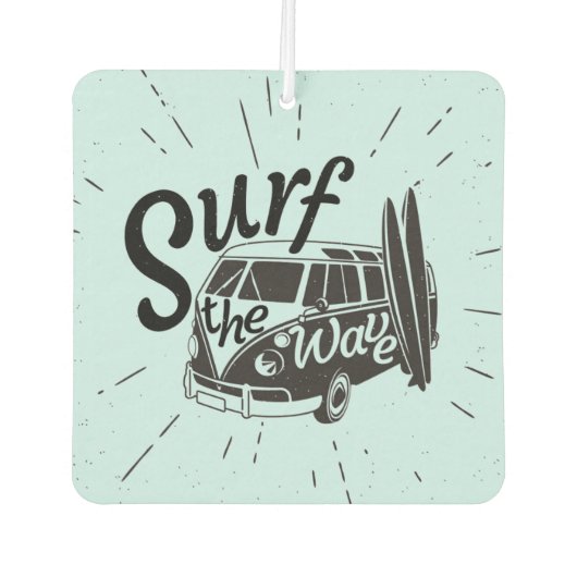 波に打ち寄せる カーエアーフレッシュナー (正面)