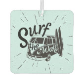 波に打ち寄せる カーエアーフレッシュナー (裏面)