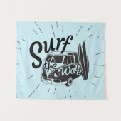 波に打ち寄せる タペストリー (正面(横))