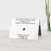 波に カード (裏面)