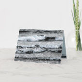 波に カード (正面)