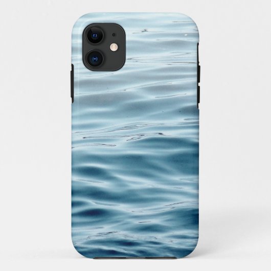 波のある青い水 Case-Mate iPhoneケース (裏面)
