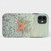 波のやっとそこにiphone 5/5sの場合のヒトデ Case-Mate iPhoneケース (裏面(横))