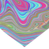 波のような空数々の色のパタトリップ（幻覚体験）のようなーン ミディアムテーブルランナー (コーナー)