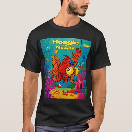 波のウォッチ Tシャツ (正面)