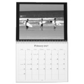 波のカレンダー カレンダー (2月 2027)