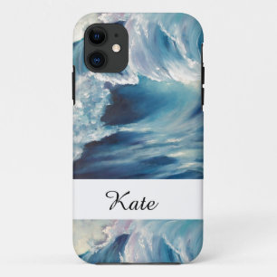 波のカール iPhone 11 ケース