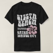 波のキャッチ1971 Tシャツ (デザイン正面)