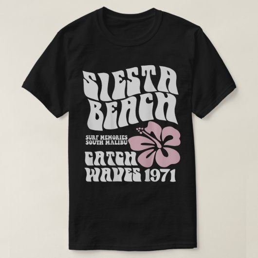 波のキャッチ1971 Tシャツ (デザイン正面)