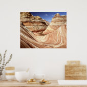 波のクラシックビュー ポスター (キッチン)