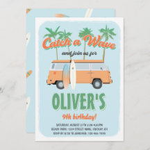 波のサーフのアップバースデーパーティーをキャッチ，任意の年齢