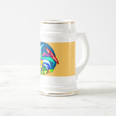 波のサーフ –  ビールジョッキ (正面右)