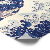 波のスケルトン素晴らしの幽霊 ポスター (角)