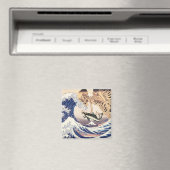 波のスケルトン素晴らしの幽霊 マグネット (インサイチュ (食洗機))