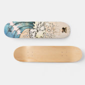 波のスケートボード スケートボード (横)
