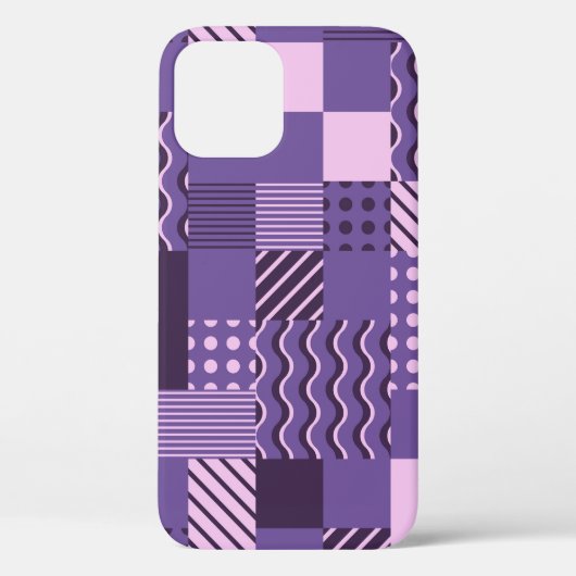 波のストライプ点：シームレモダンス。 Case-Mate iPhoneケース (裏面)