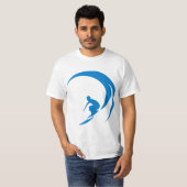 波のティー Tシャツ (正面フル)
