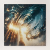 波のバレル ジグソーパズル (横)