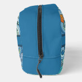 波のパターンの中の魚 ドップキット (右)