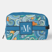 波のパターンの中の魚 ドップキット (裏面)