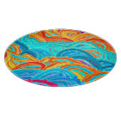 波のパター絵画ンの。買今 カッティングボード (角)