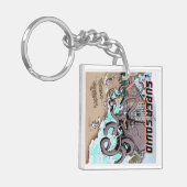 波のパーティーのkeychain キーホルダー (正面左)