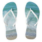 波のブレイキング波の波打ち ビーチサンダル (ソール)