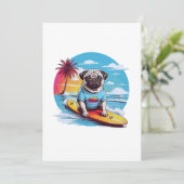 波のベクトル犬のサーフィン シーズンカード (スタンド正面)