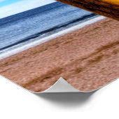 波のポスターで横断 ポスター (角)