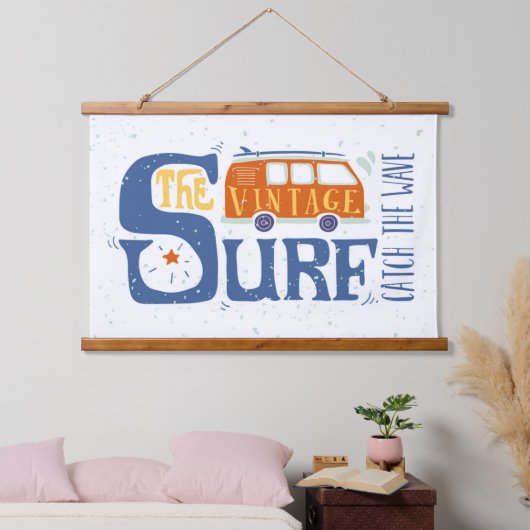 波のポスターを手に入れる 吊り下げ型タペストリー (寝室)