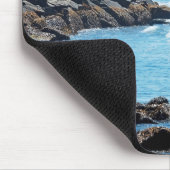 波のマウスパッドに乗って下さい マウスパッド (コーナー)