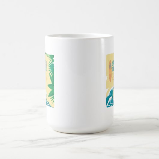 波のライダーの波のコンテスト|1983 コーヒーマグカップ (中央)