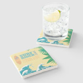 波のライダーの波のコンテスト|1983 ストーンコースター (横)