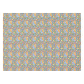 波のライダーパターン テーブルクロス (正面(横))